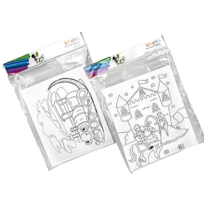 Printed Paint Canvas - 24x30cm 